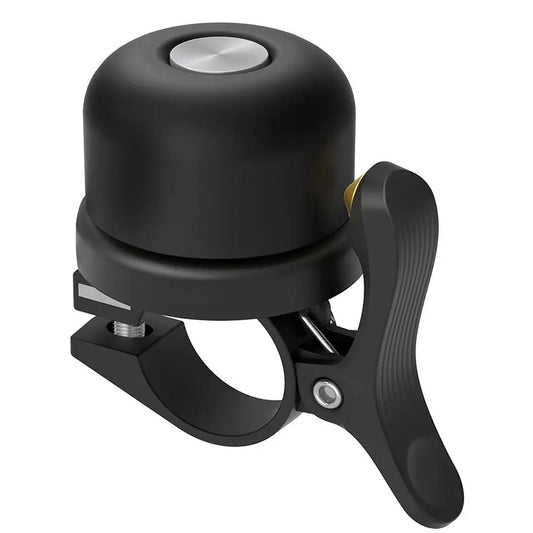 Waterproof metal bicycle bell with hidden AirTag holder, perfect for anti-lost GPS tracking